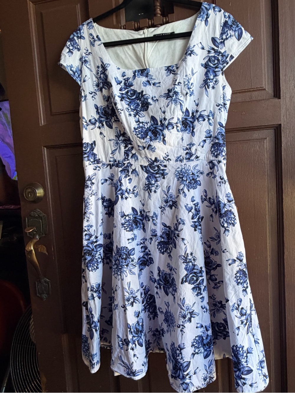 Pukavt Floral Retro Dress